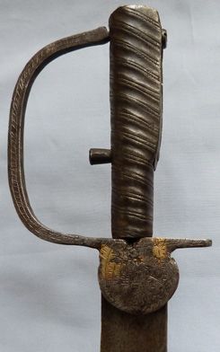 C.1800’s East India Company Native Baker/Brunswick Rifle Sword Bayonet
