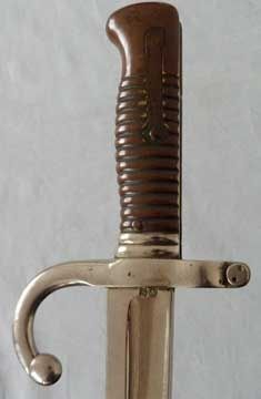 French Model 1866 Chassepot Plated Parade Sword Bayonet