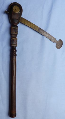 Late-19th Century African Tribal Ceremonial Axe