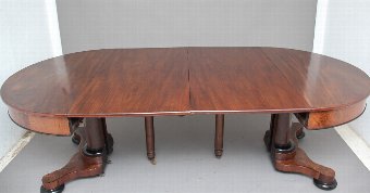 Antique 19th Century mahogany extending table