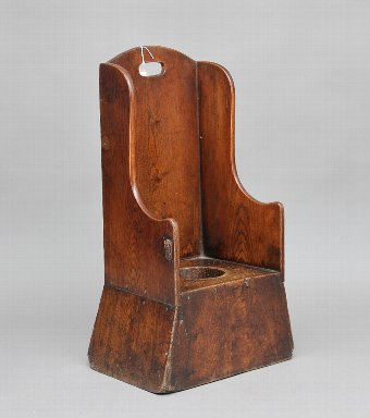 18th Century elm child's chair