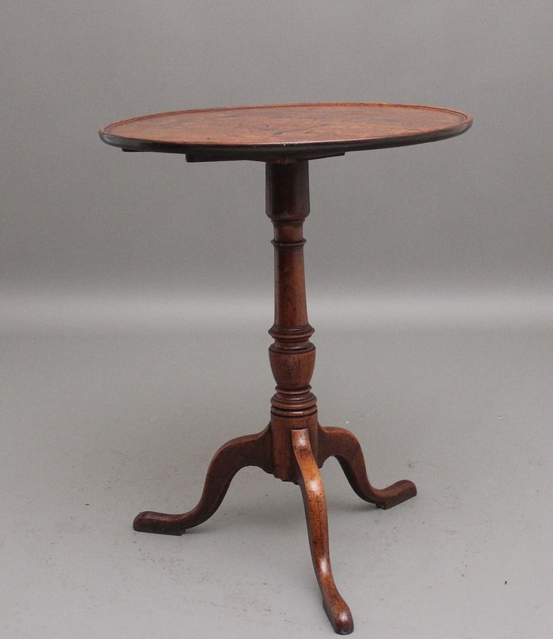 Antique 18th Century oak wine table from the Georgian period