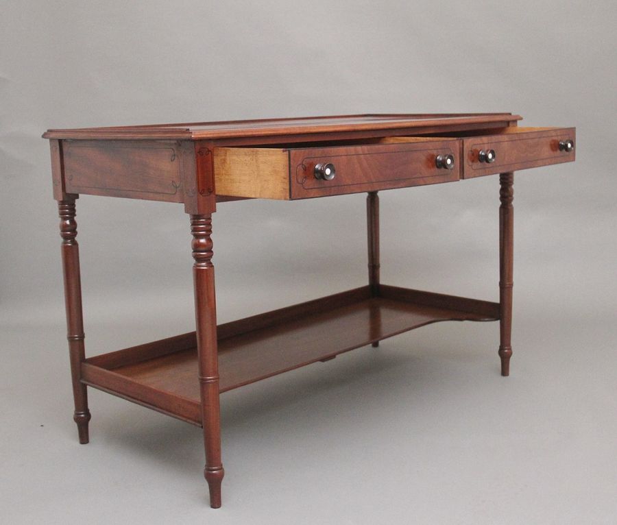 Antique Early 19th Century Regency mahogany serving table