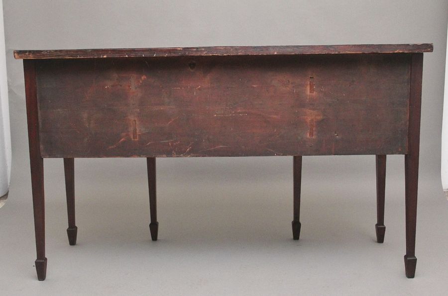 Antique Early 19th Century mahogany bowfront sideboard