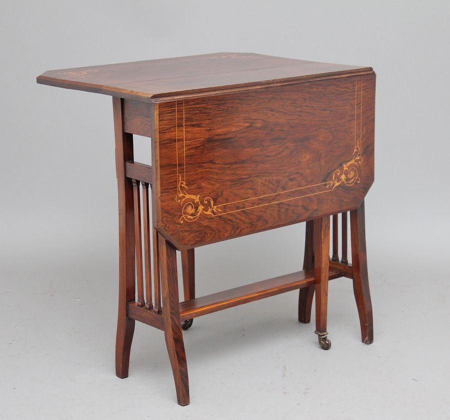 Late 19th Century rosewood Sutherland table