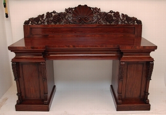 Pedestal sideboard