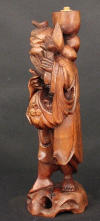 Antique Chinese root carving