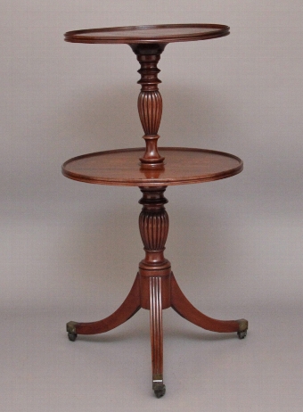 Two tier dumb waiter