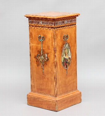 Satinwood pedestal