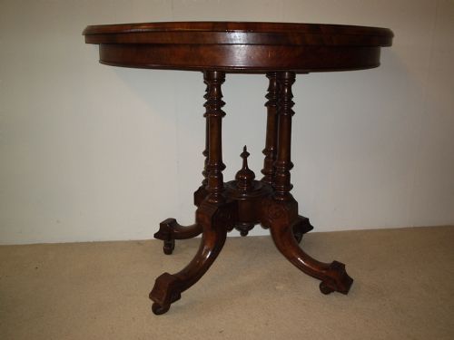 Demi-lune Card Table