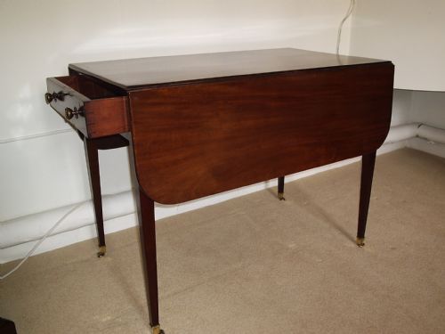 George III Mahogany Pembroke Table