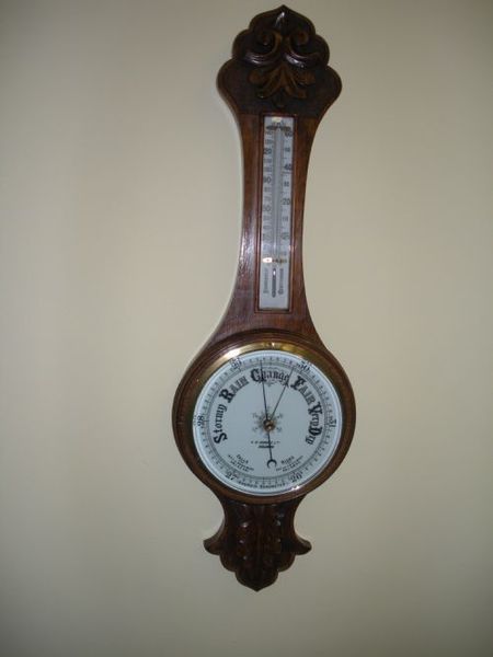 Oak Barometer