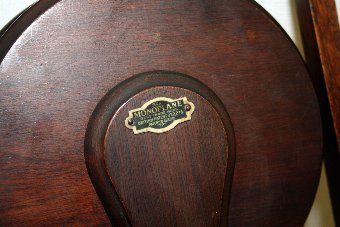 Antique Monoplane Mahogany Cake Stand/Plate Stand