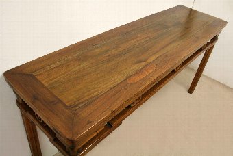 Antique Chinese Hardwood Altar Table/Hall Table