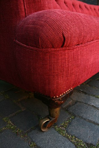 Antique Mid Victorian Chesterfield Sofa