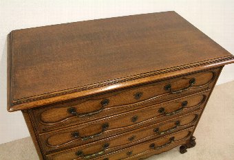 Antique Continental Oak Chest of Drawers