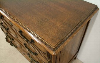 Antique Continental Oak Chest of Drawers