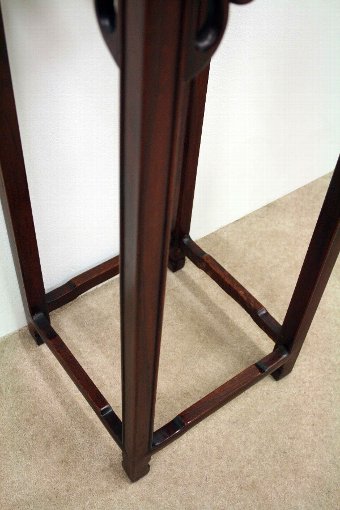 Antique Chinese Hardwood Plant Stand