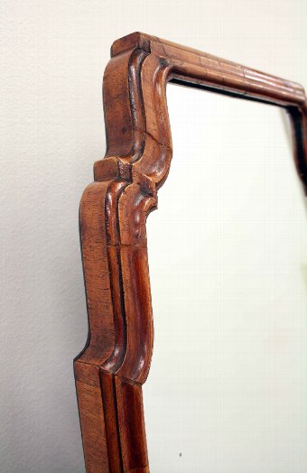 Antique Dutch Walnut Dressing Mirror