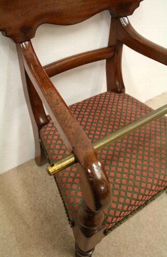 Antique Victorian Mahogany Child's Chair