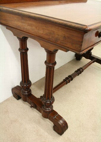 Antique Victorian Mahogany Side Table/Library Table