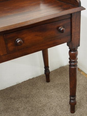 Antique Neat William IV Mahogany Side Table