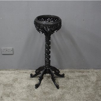 Victorian Ebony Jardiniere