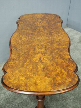 Antique Victorian Window Table by W. Richardson & Co