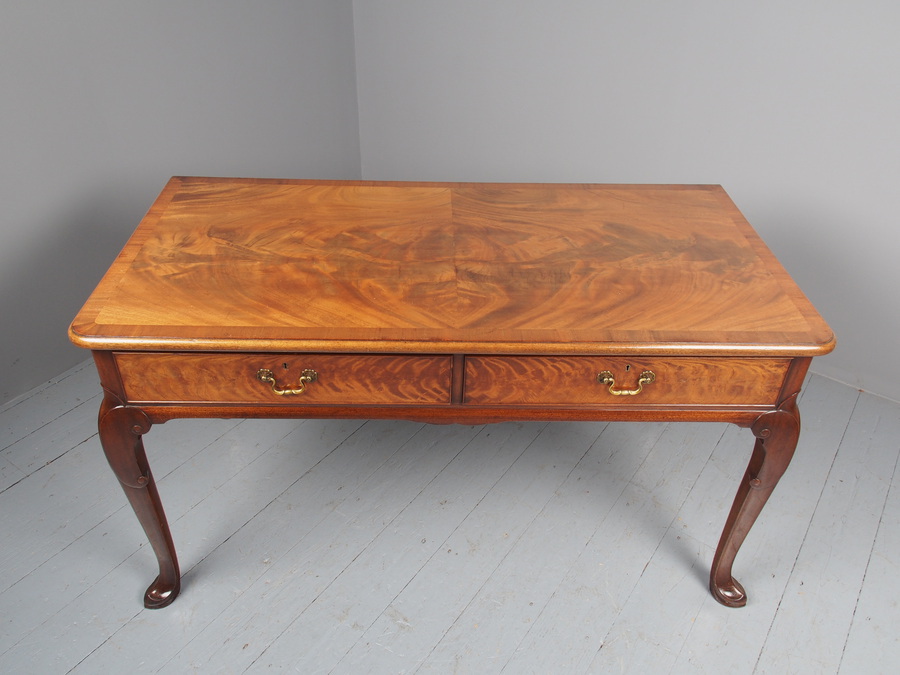 Antique Large Mahogany Side Table by Whytock and Reid