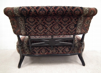 Antique Victorian Carpet Sofa