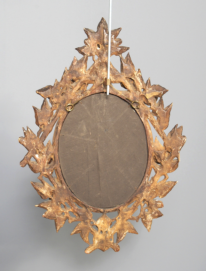 Antique Victorian Giltwood Wall Mirror