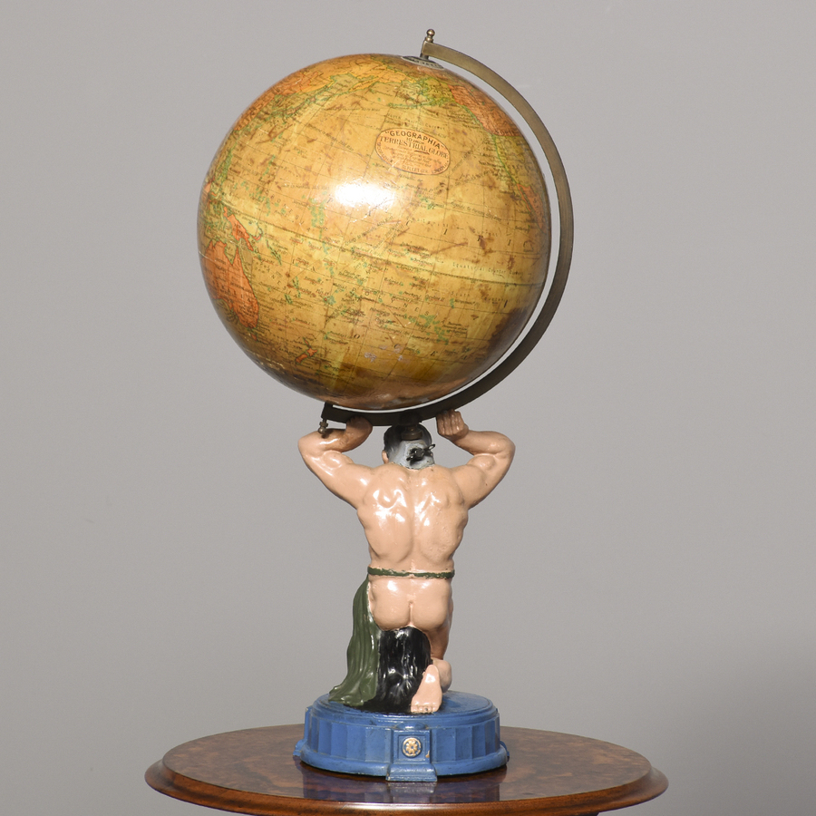 Antique Globe on Stand
