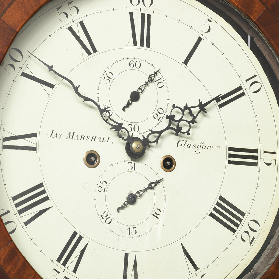 Antique James Marshall Grandfather Clock