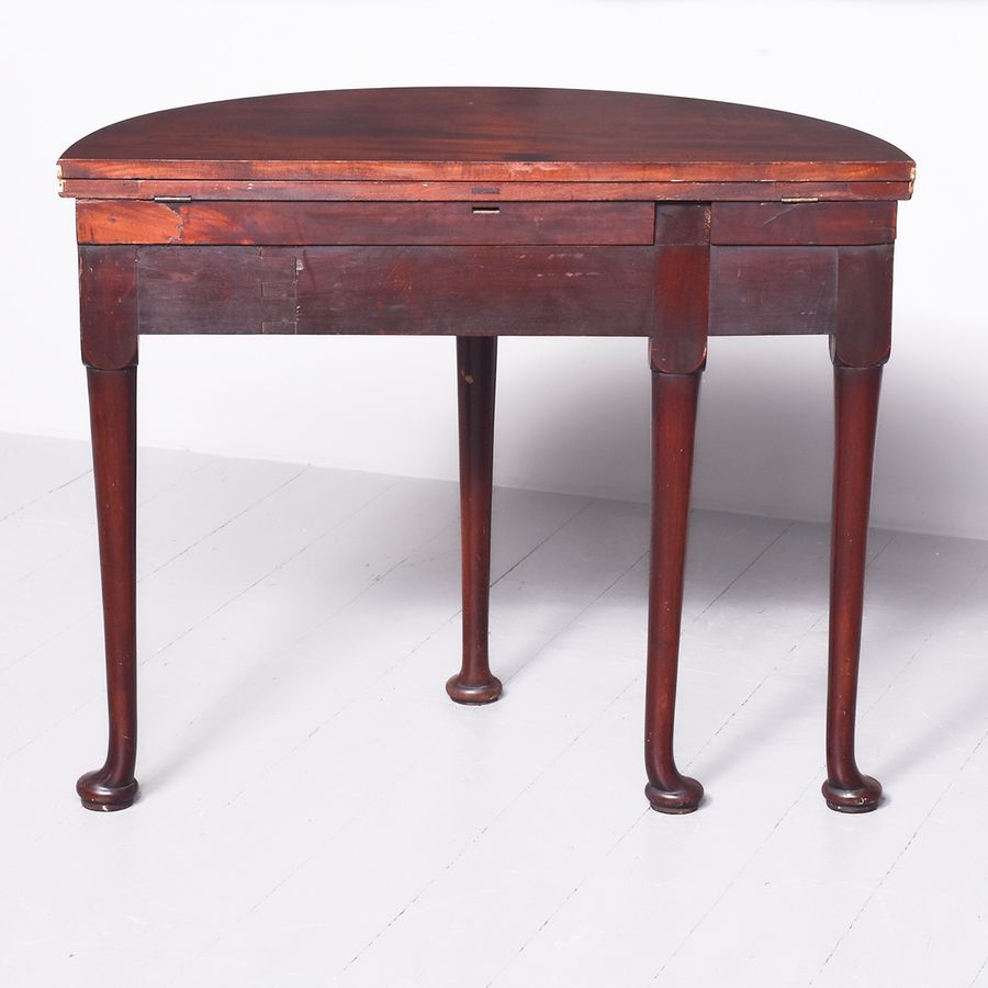 Antique George II Mahogany Tea Table
