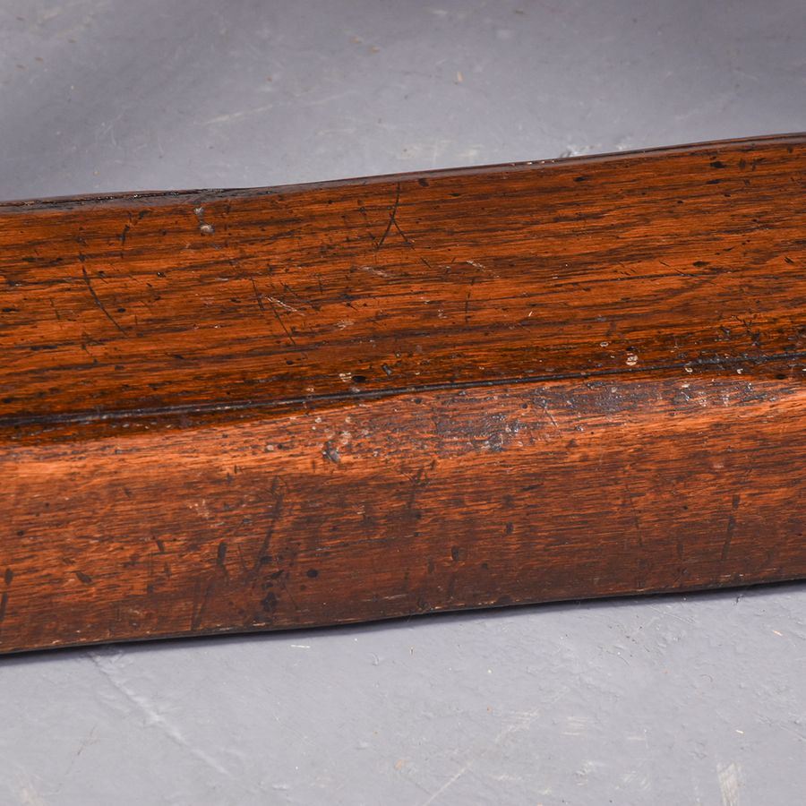 Antique Large Jacobean-Style Solid Oak Extending Refectory Table