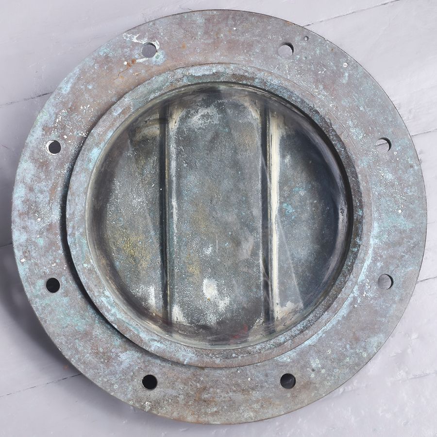 Antique Cast Brass Porthole