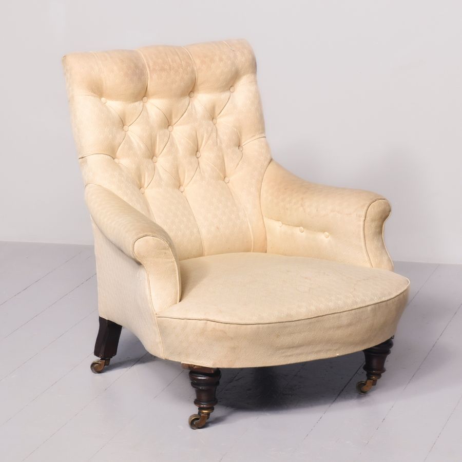 Victorian Upholstered Easy Chair