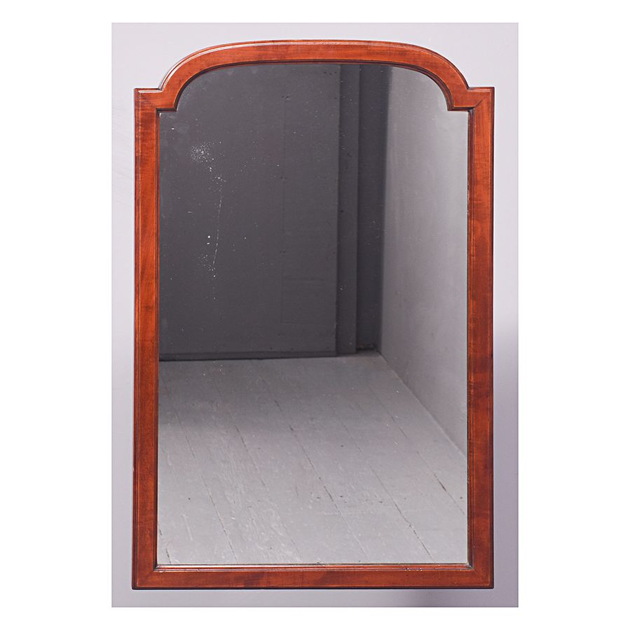 Mid Victorian Mahogany Framed Wall Mirror
