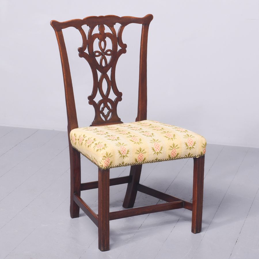 Chippendale Period Mahogany Chair