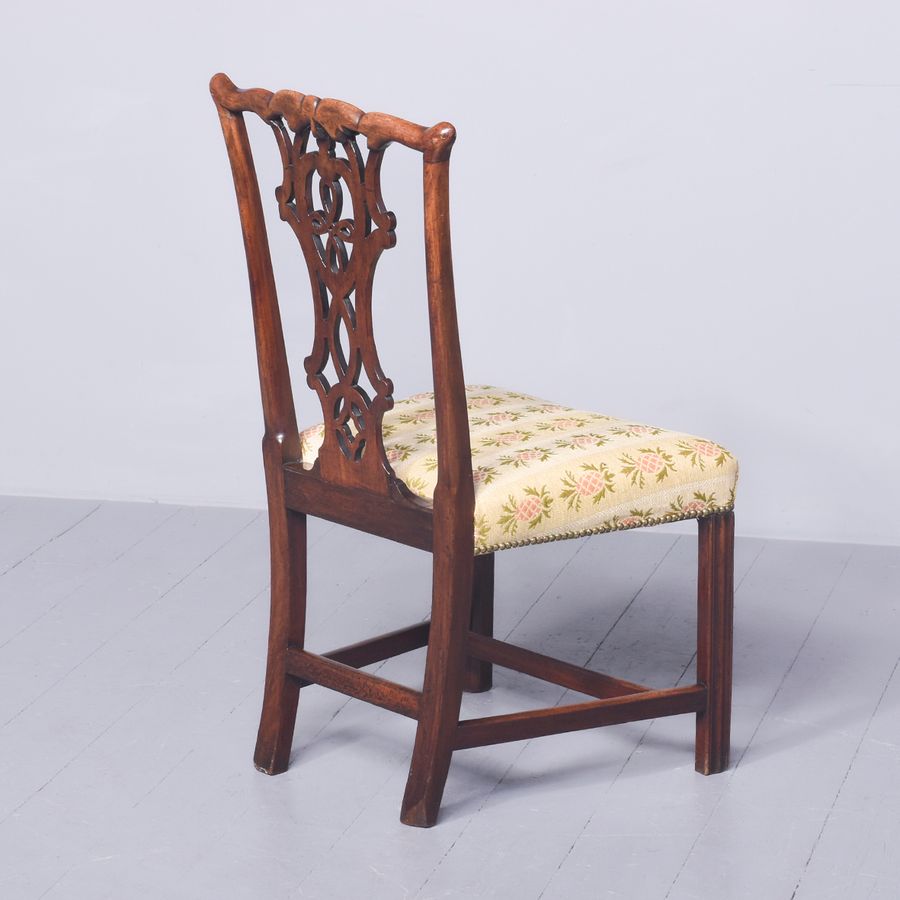 Antique Chippendale Period Mahogany Chair
