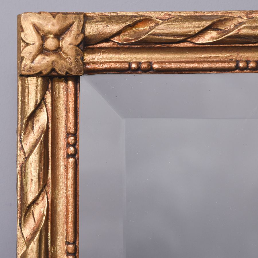 Antique Gilded George III Style Mirror