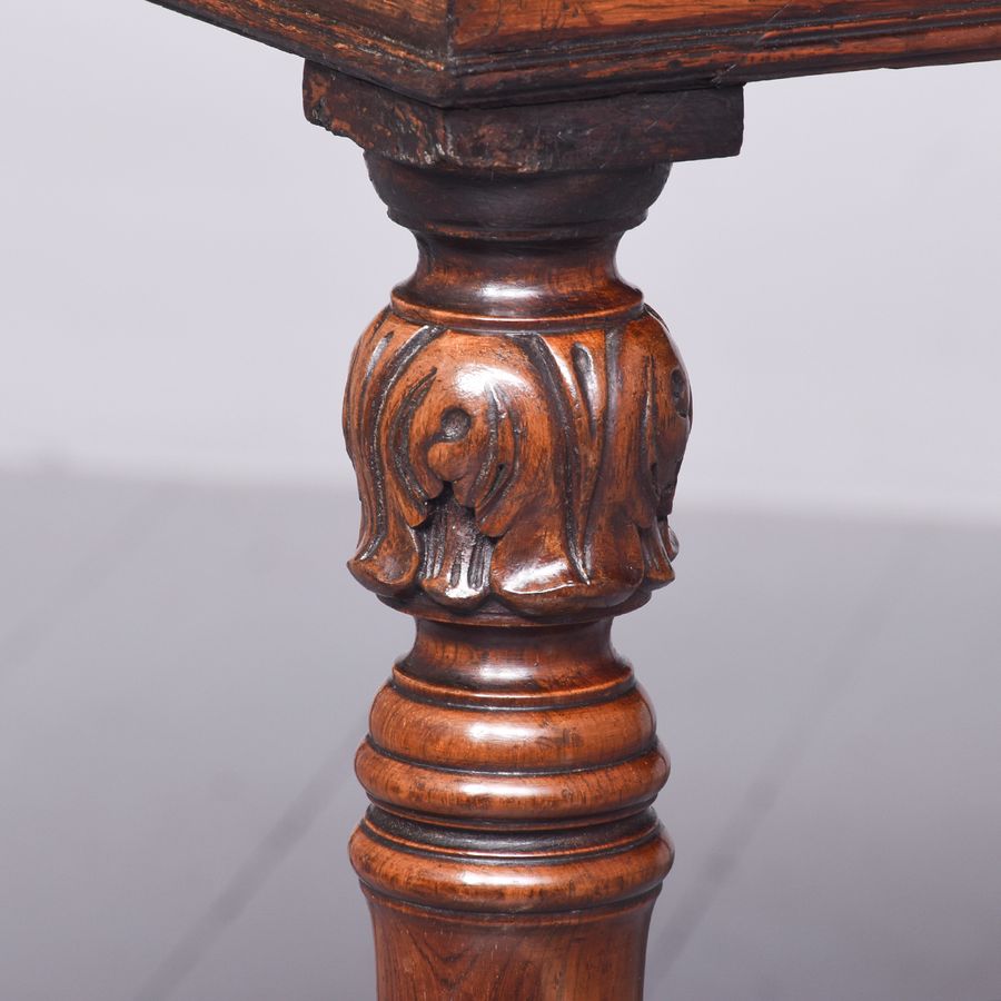 Antique Exhibition Quality Rosewood Bijouterie Table