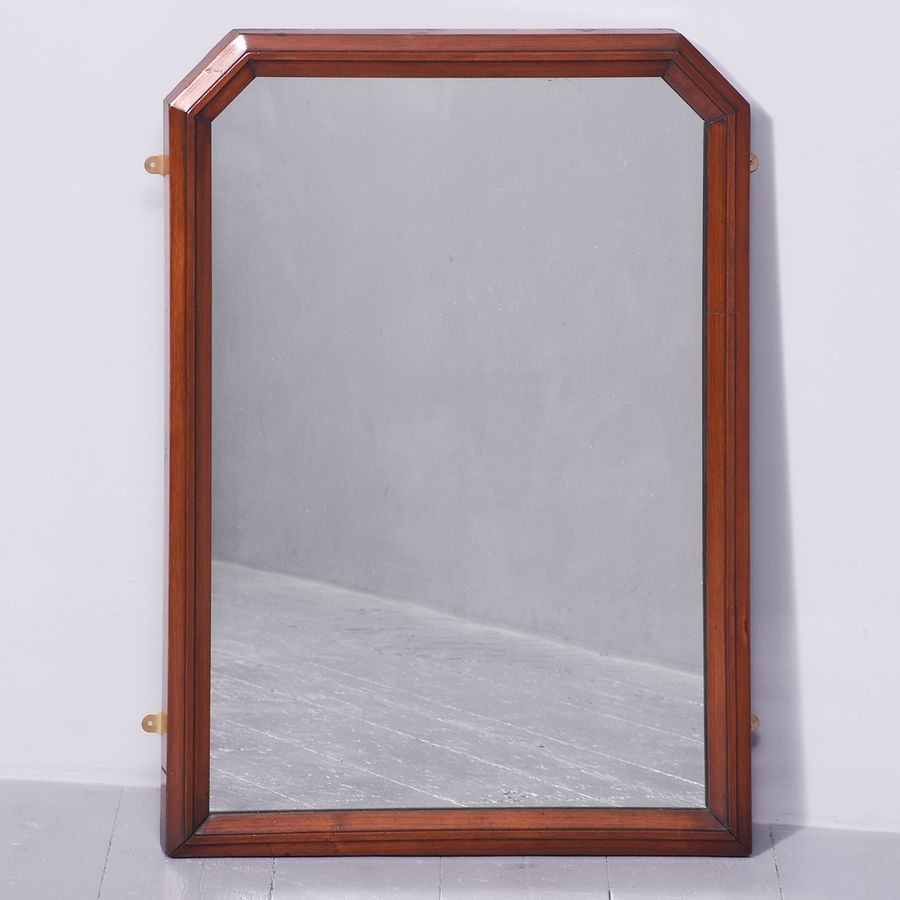 Arts & Crafts Walnut Framed Mirror