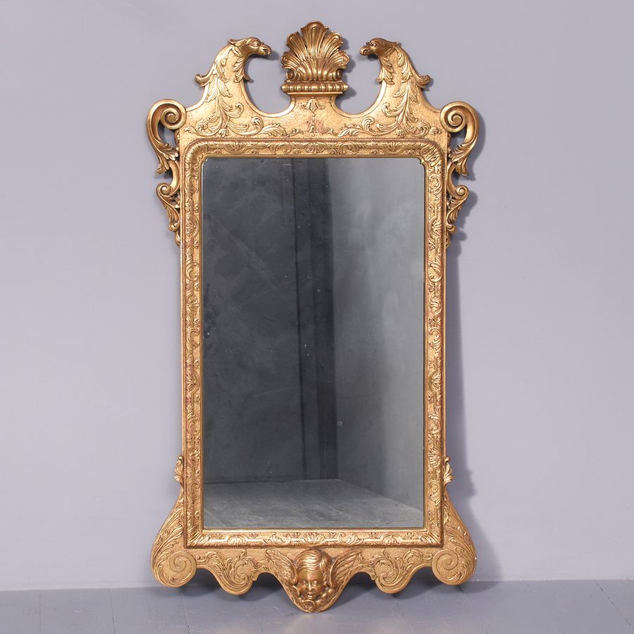Carved and Gilded Mirror in the Manner of ‘James Moore’