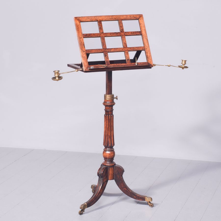 Exhibition Quality Regency Adjustable Music Stand