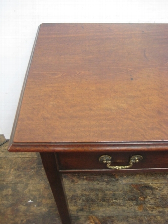 Antique George III Mahogany Side Table