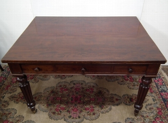 Antique Gillows of Lancaster Rare Mahogany Library Table