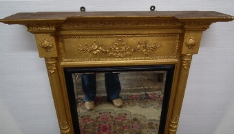 Antique William IV Gilded Pier Mirror