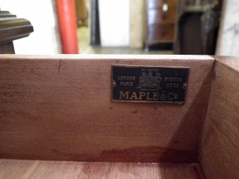 Antique Edwardian Maple & Co Ladies Bureau