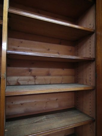 Antique :SALE: Mid Victorian 3 Door Cabinet Bookcase